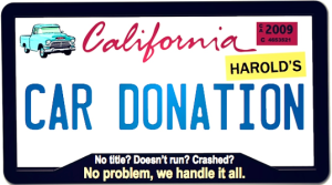 donate a car california